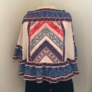 Off the shoulder blouse